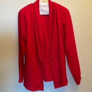 Red alexandria blazer 4P